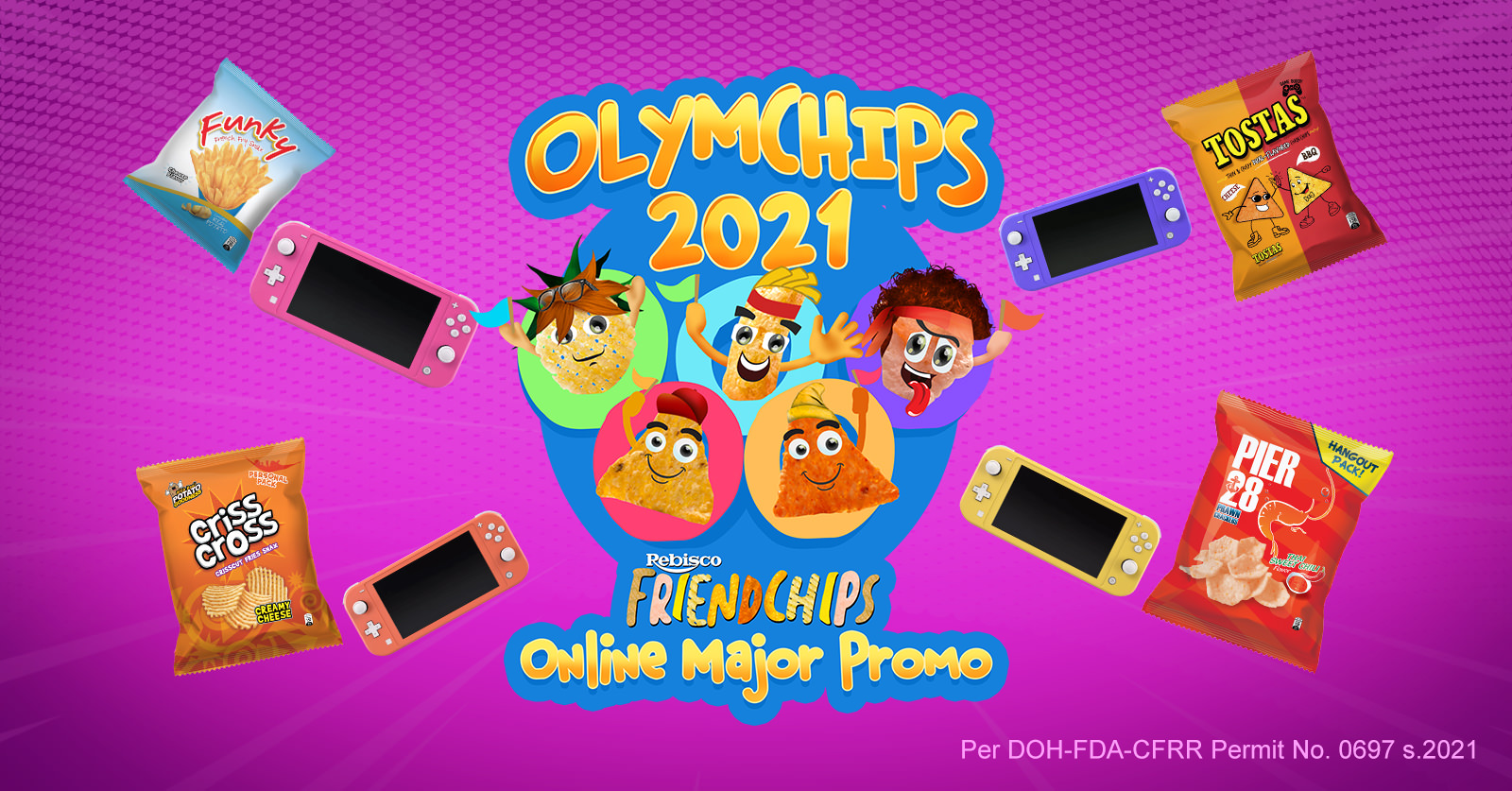 Rebisco FriendChips Olymchips