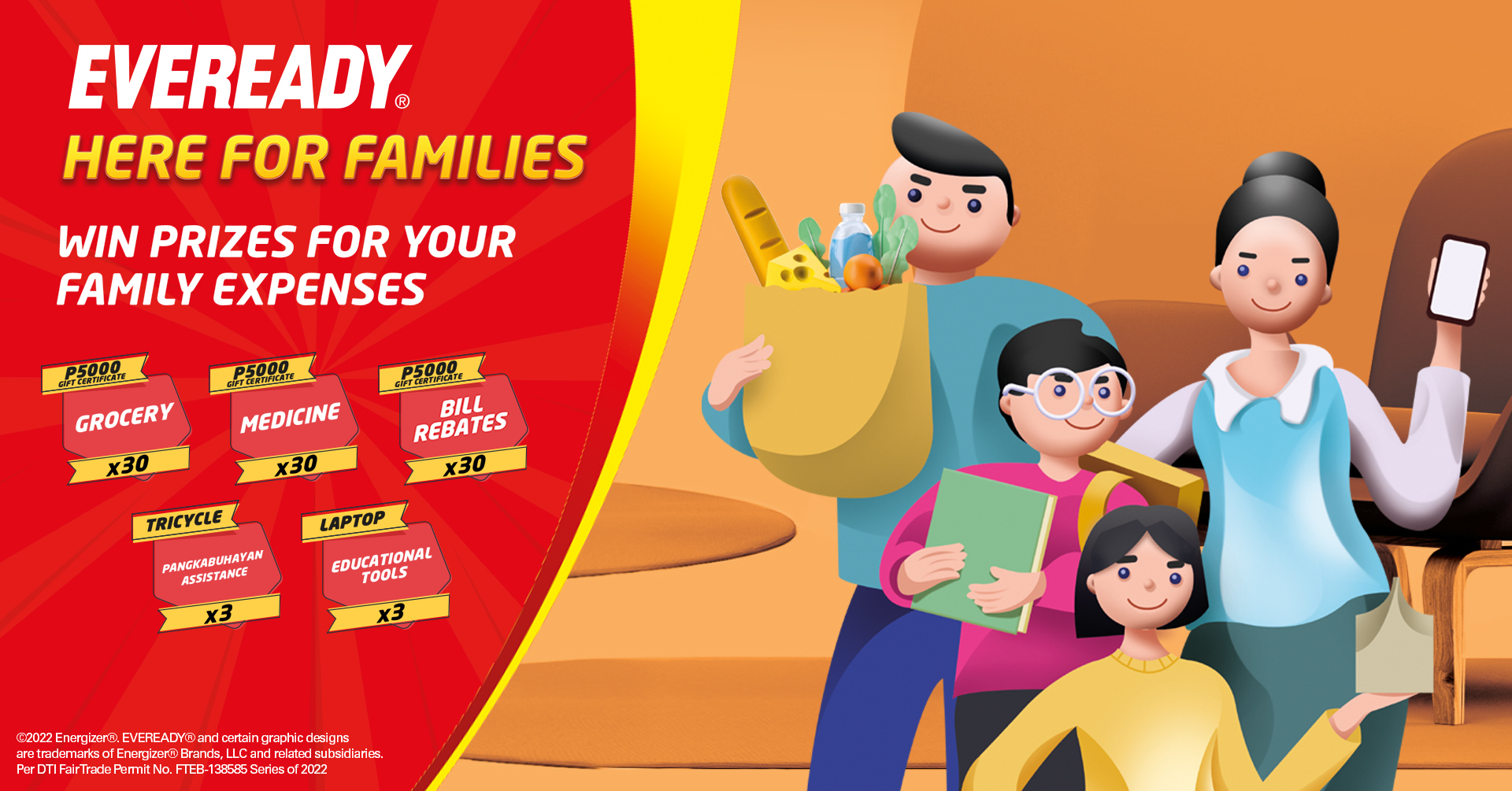 Eveready here for Families